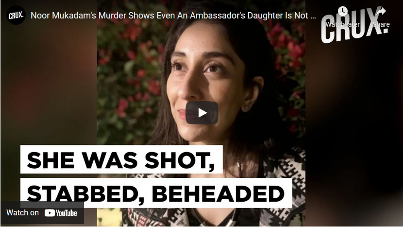Diplomat’s Daughter Murdered – Legal in the Muslim World