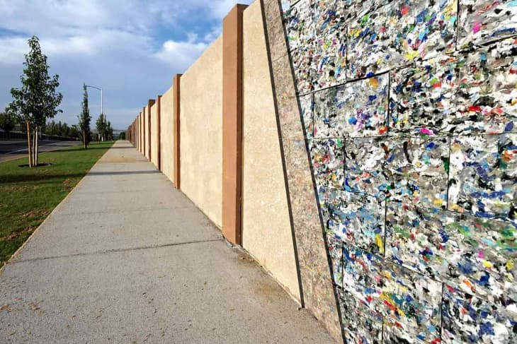 Let’s Recycled Plastic into Concrete Blocks for Construction