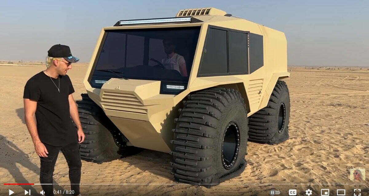 Offroad Monster ATM that goes anywhere