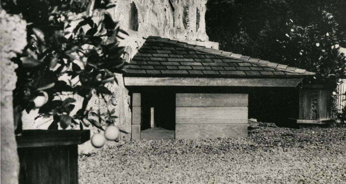 Dog House designed by Frank Lloyd Wright