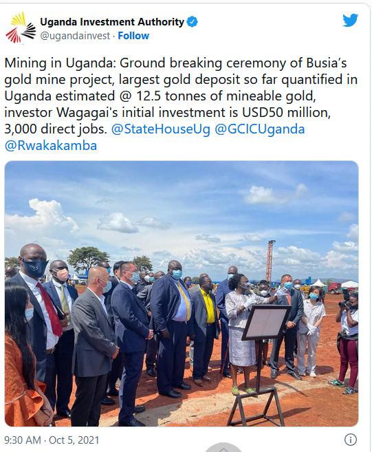 Uganda Announces Discovery Of Gold Reserves Worth 12 Trillion | The ...