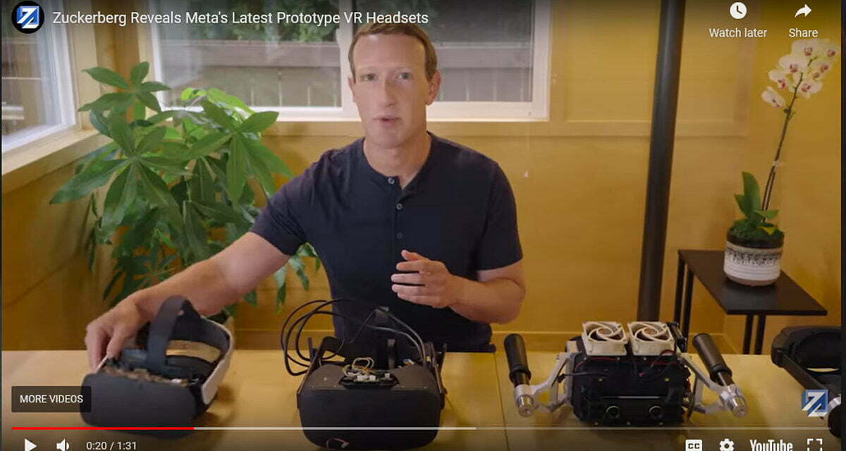 Zuckerberg: VR will soon be indistinguishable from reality