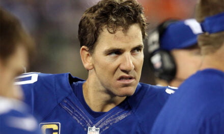 Eli Manning goes undercover as a College Football walk-on