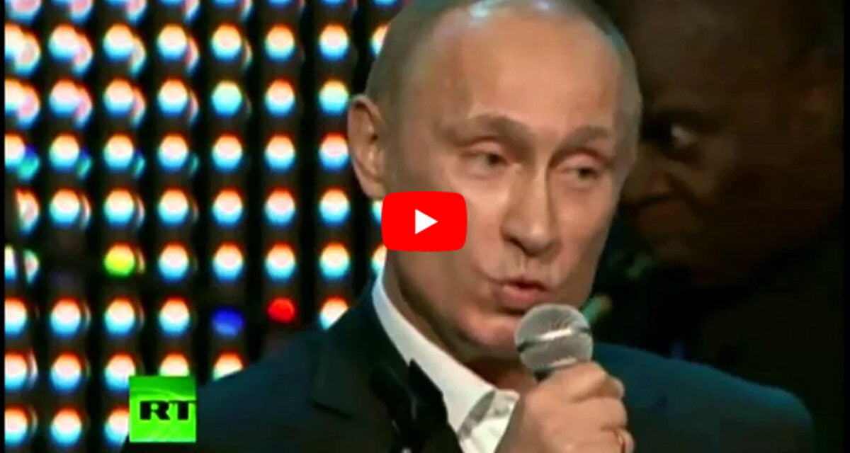 Putin Singing Blueberry Hill