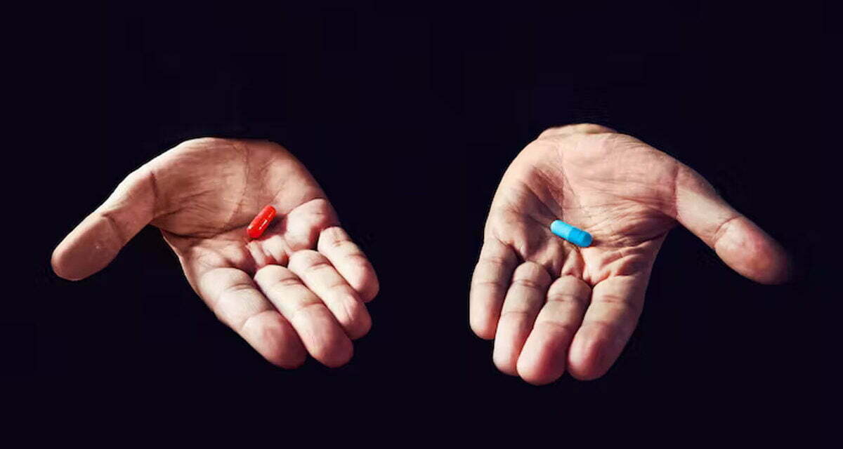 A Test of Balls – Blue Pill vs. Red Pill