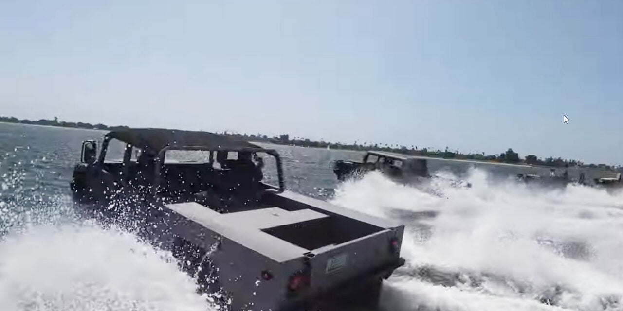 Amphibious Hummer