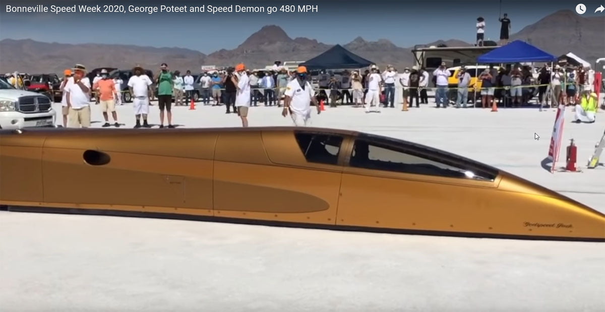 Fastest Piston-Powered Car