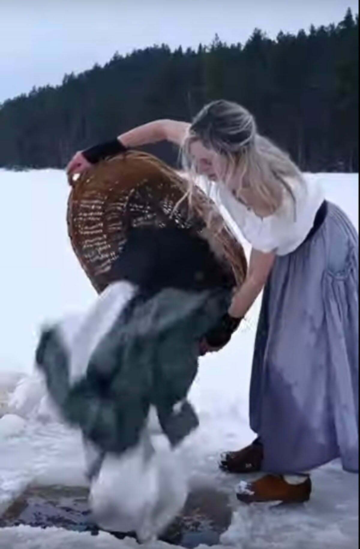 Laundry Day in Swedish Lapland The Ugly Minute