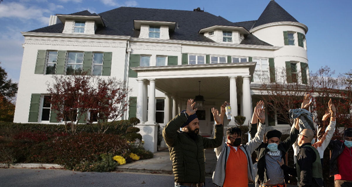 Busloads of Immigrants Left at Vice President’s House