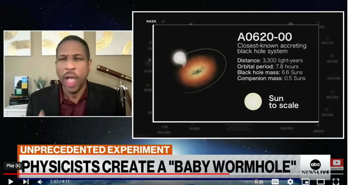 Scientists Create Baby Wormhole