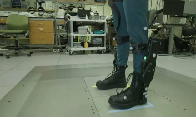 Faster-than-reflexes robo-boots boost balance