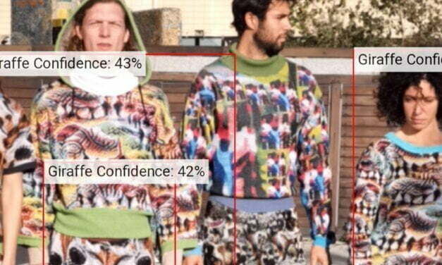 Cap_able blocks facial recognition software with knitted clothing