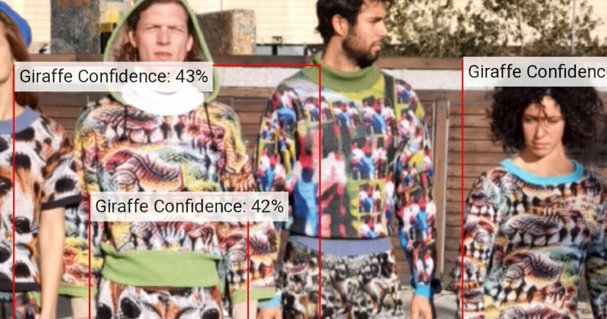 Cap_able blocks facial recognition software with knitted clothing