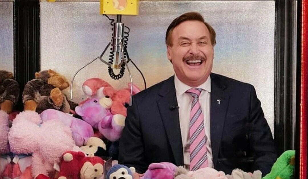 This Is Real: Kimmel Stuffed Mike Lindell In A Claw Machine And Yes It Got Weird