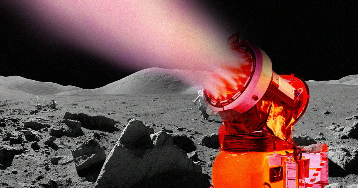 SCIENTISTS UNVEIL PLAN TO MOUNT CANNONS ON THE MOON TO FIGHT CLIMATE CHANGE