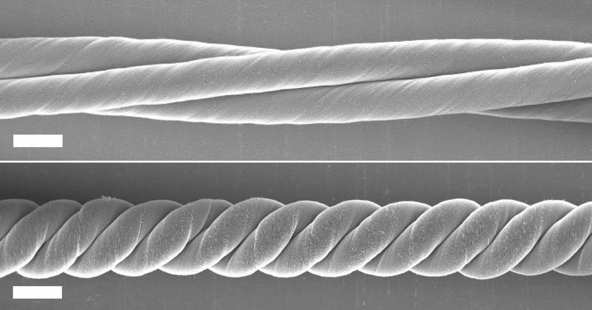 Twistronic Yarns Harvest Energy From Movement