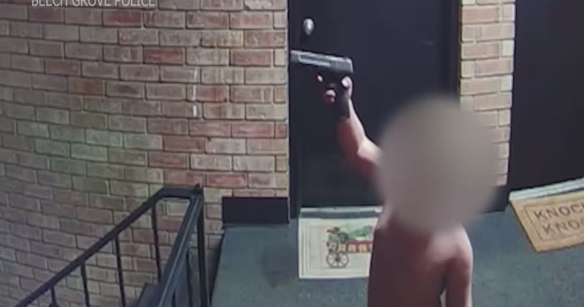 Shocking Footage Shows Four Year Old Child Shooting At Cops!