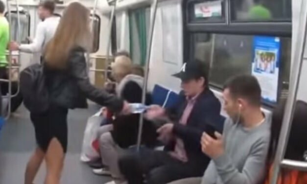 Feminist “Leg Police” Attacks Men on Subway for Manspreading