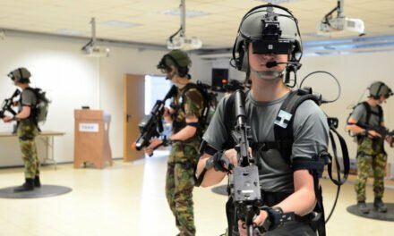 VR headsets and simulated sandbags – the armed forces using virtual worlds to rehearse wars