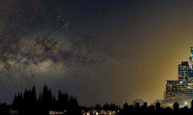 Night skies are getting 9.6% brighter every year as light pollution erases stars for everyone
