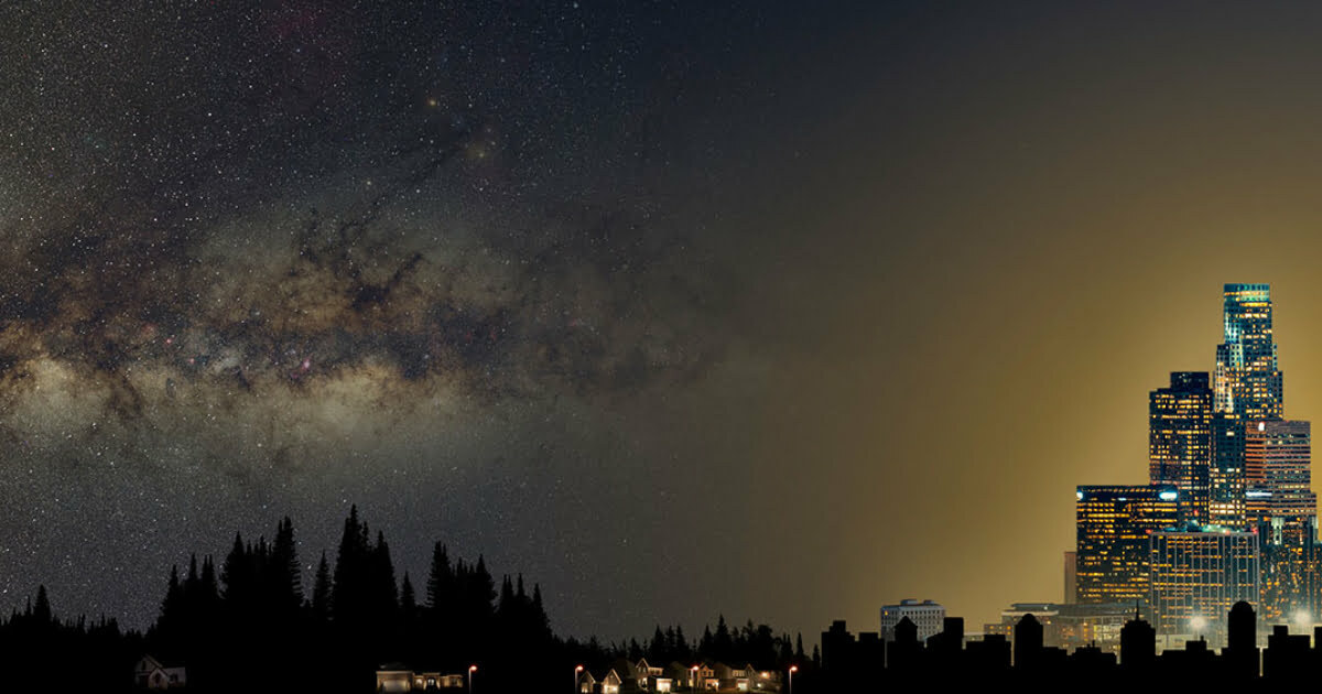 Night skies are getting 9.6% brighter every year as light pollution erases stars for everyone