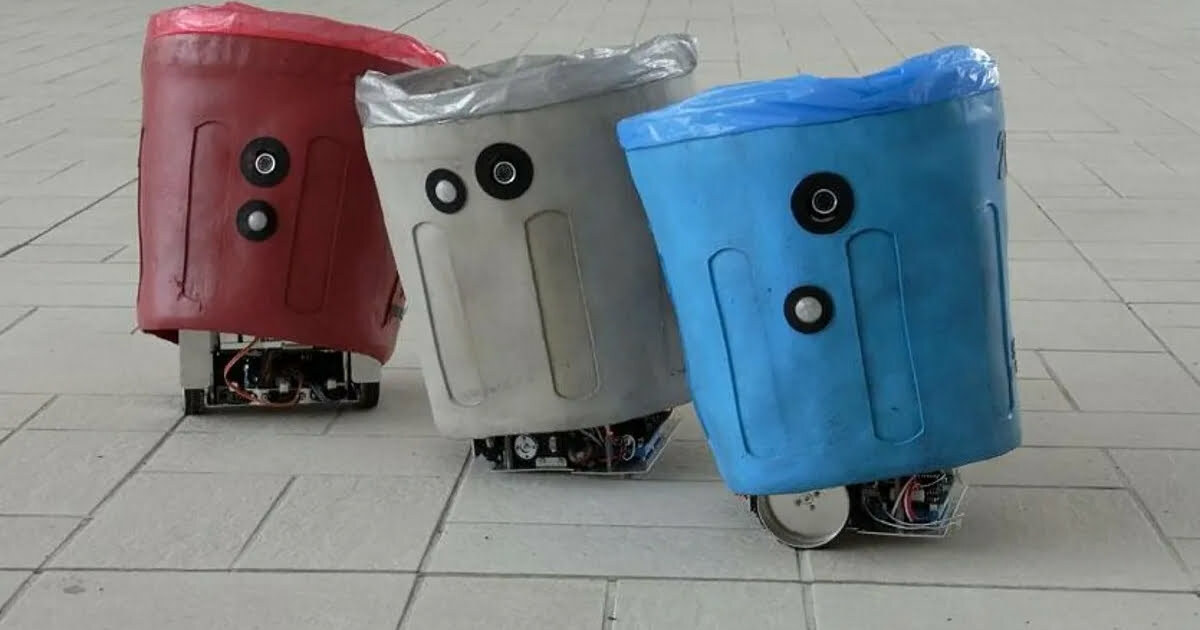 Humans (Mostly) Love Trash Robots