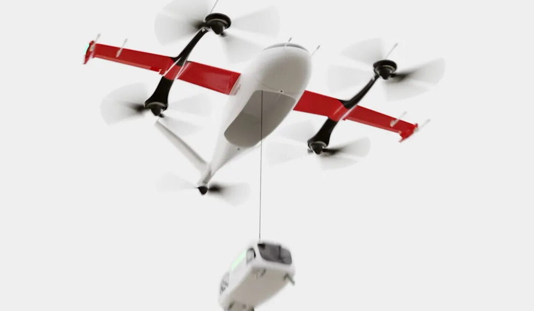 Zipline Adds Rappelling Droid to Delivery Drones