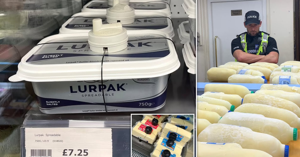 Lurpak security shock: TikTok video stuns shoppers after nets placed over tubs of butter