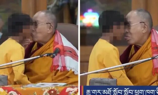 VIDEO: Dalai Lama Kisses Boy On Lips, Says ‘Suck My Tongue