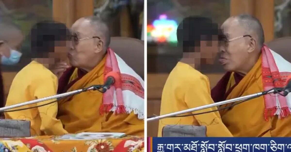 VIDEO: Dalai Lama Kisses Boy On Lips, Says ‘Suck My Tongue