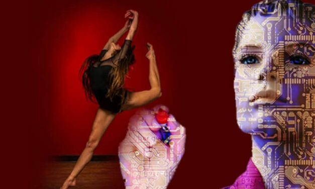 Completely AI Generated Dancing Girl