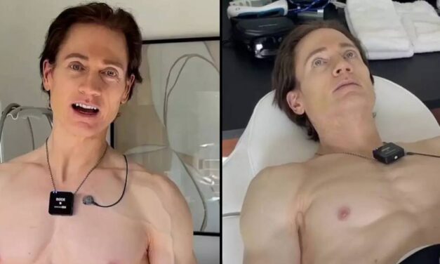 Biohacker, 45, who spends $2m a year trying to de-age himself gets injected with the blood of teenage son