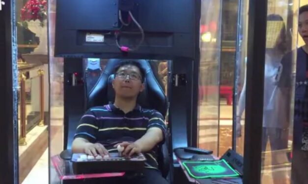 Chinese mall introduces ‘husband pods’ for wives to leave their partners while they shop