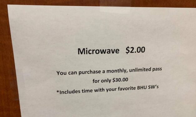 Hospital’s alleged pay-per-microwave usage sign for employees goes viral