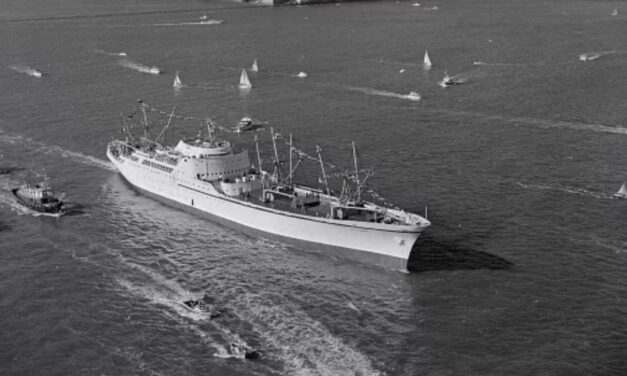 Step inside the world’s only nuclear-powered passenger ship — built in 1959