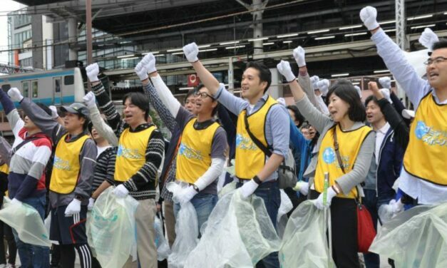 Japan has been promoting trash collecting as a competitive sport, and it’s actually kind of working