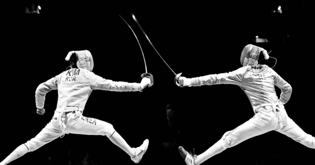 90-year-old beats teen in fencing