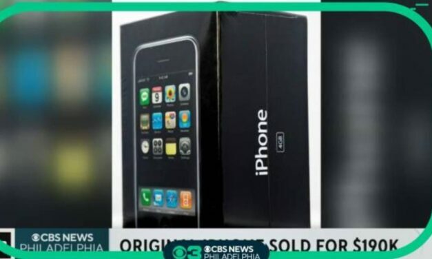 First-generation iPhone from 2007 sells for $190,372.80