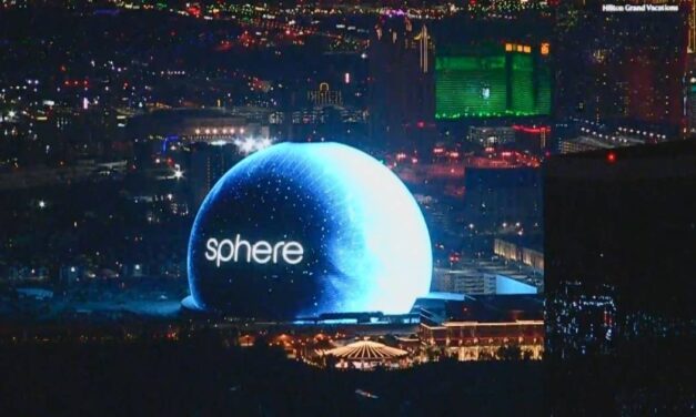 ENORMOUS $2 BILLION LED ORB IN LAS VEGAS LOOKS ABSOLUTELY DERANGED