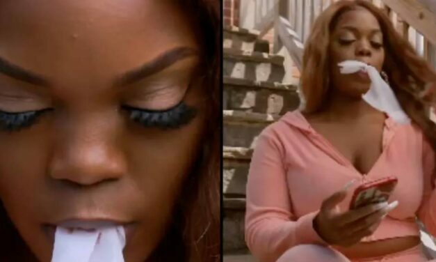 Woman with toilet paper eating addiction says she consumes up to four rolls a day