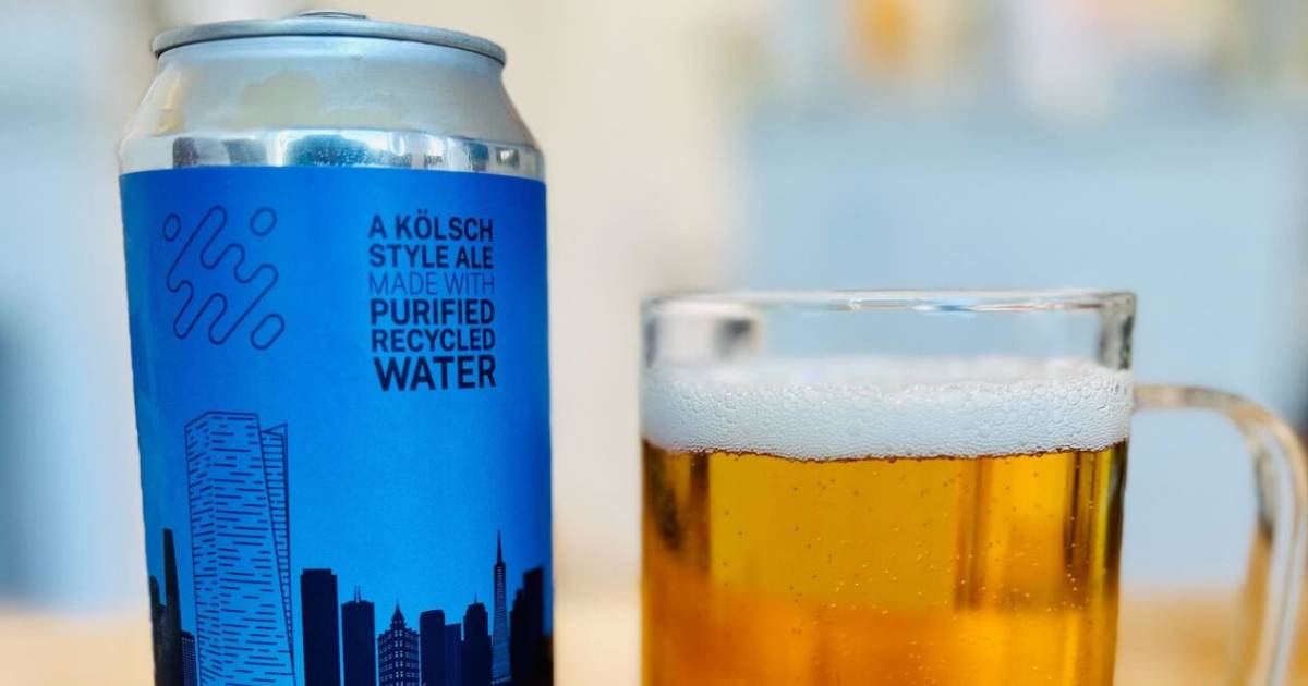 California company turns recycled shower, sink water into beer