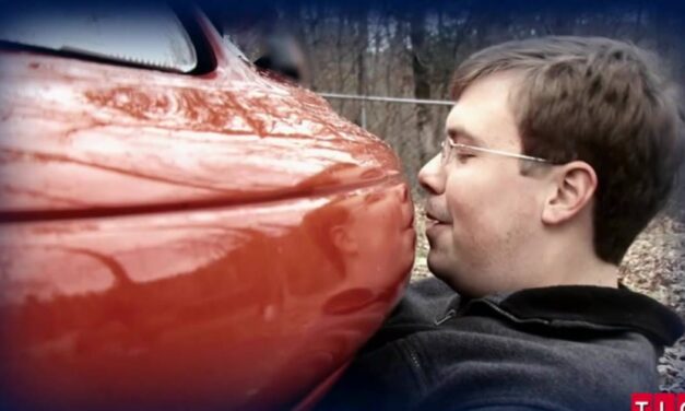 Man in intimate relationship with his car in tears as it’s written off after accident