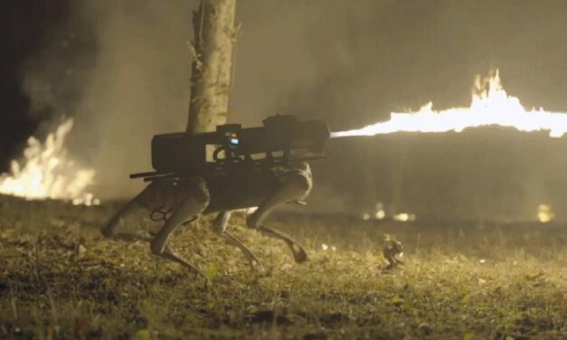 Soon You Can, but Really Shouldn’t, Pre-Order This Flame-Throwing Robodog