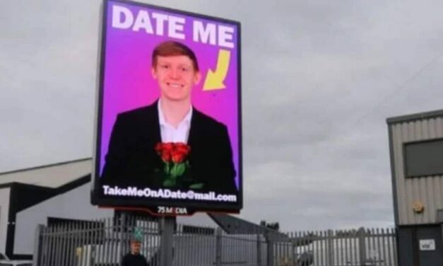 Man Who Has Never Been on a Date Tries to Find Love With Billboard Ad