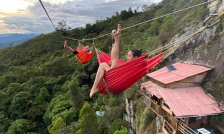 Would You Spend a Night in This Mountain Cabin Perched on the Side of a Cliff?