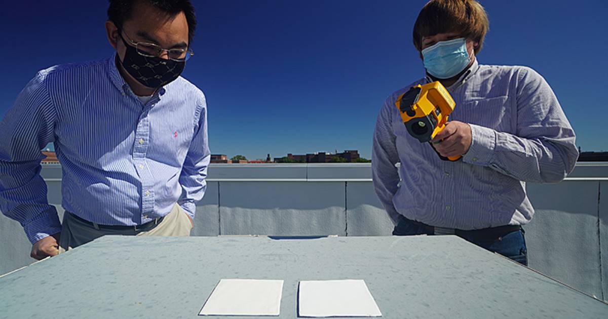 Engineers Develop “White Cooling Paint” That Could Reduce Use of Air Conditioning