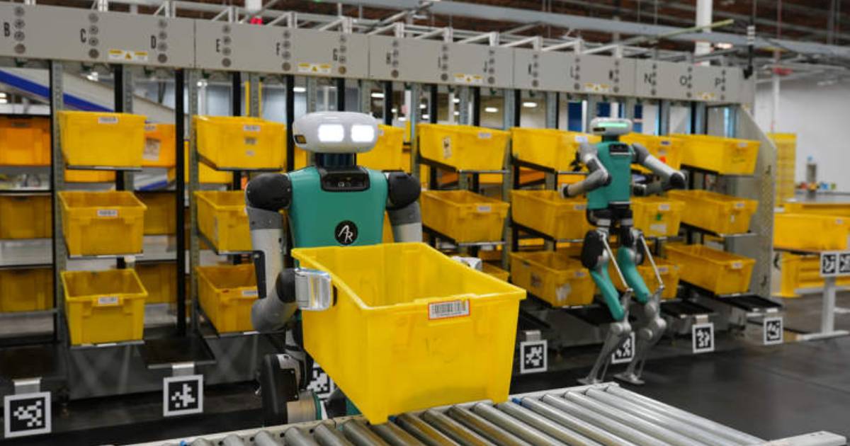 Amazon Introduces Bipedal Robot Workers in Its Warehouses