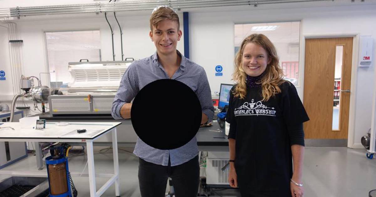 These Photos Aren’t Censored, That’s Just an Object Painted with the World’s Blackest Black