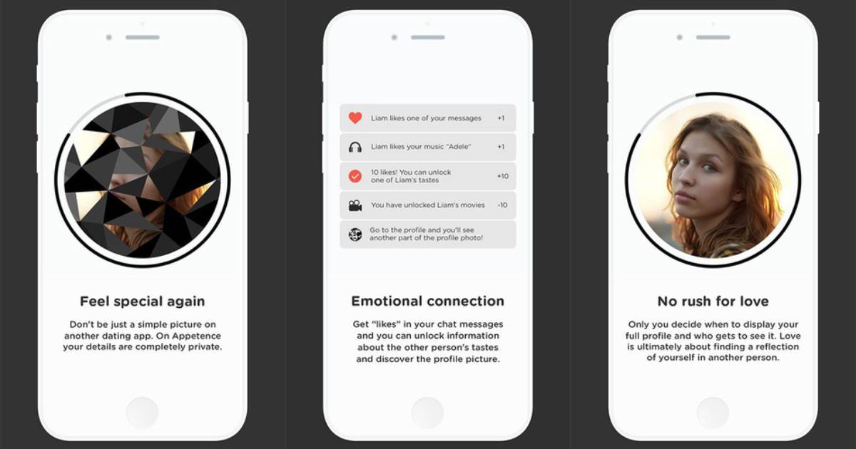 Online Dating App Has Users Seduce Each Other Before They Can See Their Pictures