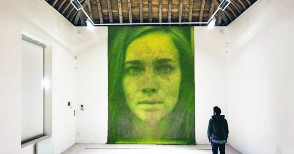 Artists Manipulate the Way Grass Grows to Create Living Photos